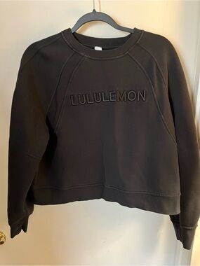 lululemon athletica Scuba oversized Pullover **Wordmark Sweatshirt Size M:/L